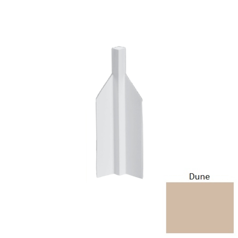 Mcb Dune Rubber Moulding / Trim - 4 1/4" Mini Inside Corner Blocks - Mini Inside Corner Blocks