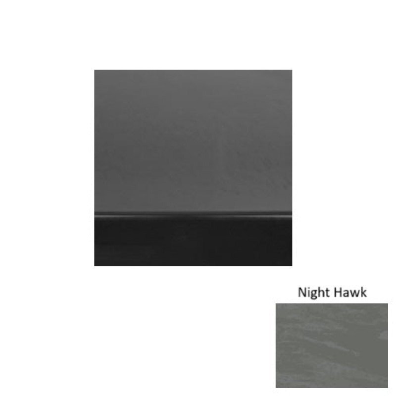 Marbleized 70 Night Hawk Light Duty Rubber (Sq) Stair Tread - Smooth