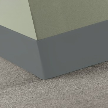 Johnsonite Cool Metal Traditional Duracove Wall Base