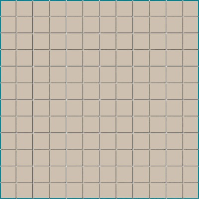 Unglazed Mosaics Clearface Willow Porcelain Mosaic - 1" x 1"