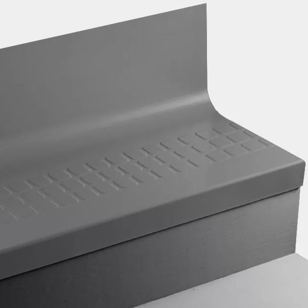 Johnsonite Bedrock Raised Square Rubber Stair Tread