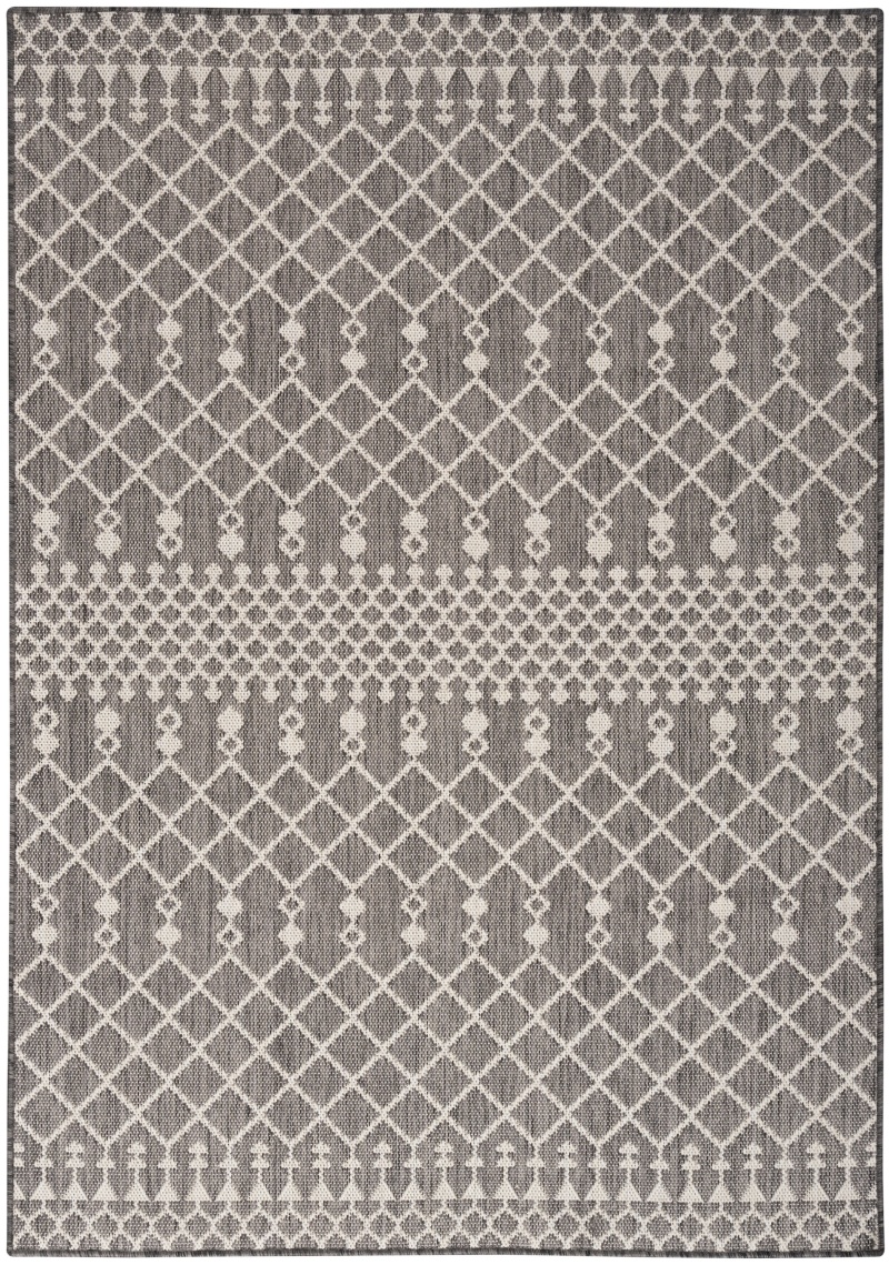 Positano Charcoal Modern Area Rug