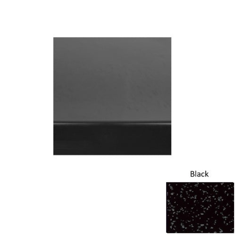 Symmetry 60 Black Heavy Duty Rubber Stair Tread