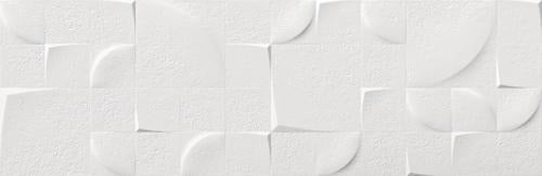 Kone Glaciar Deco Ceramic Tile - Matte - 12" X 36"