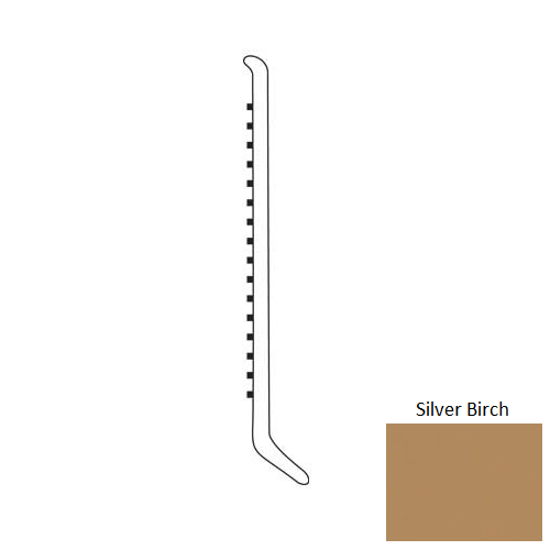 Silver Birch 4" Cove Wall Base Trim