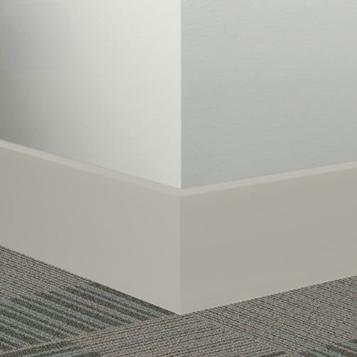 Johnsonite Mystify Rubber Millwork Contoured Wall Base - 3" X 96" X 3/8" Mandalay 3" - Millwork Contoured Wall Base