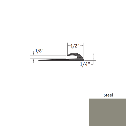 Johnsonite Steel Vinyl Moulding / Trim