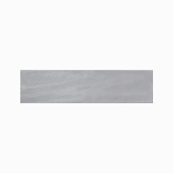 Urbanore Refined Pewter Porcelain Tile - Glossy
