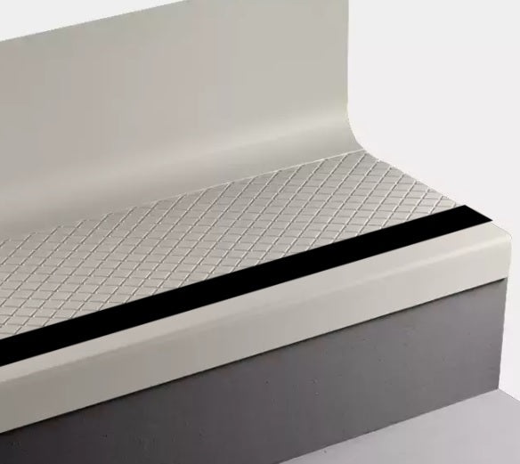 Snow White Diamond Rubber Moulding / Trim