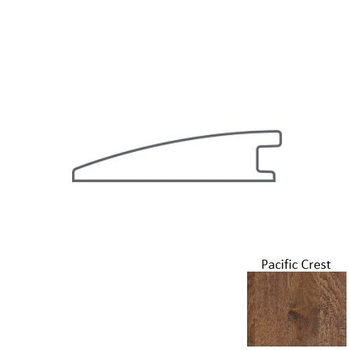 Pacific Crest Hardwood Moulding / Trim - 1.50" x 78" Flush Reducer - Hand Scraped