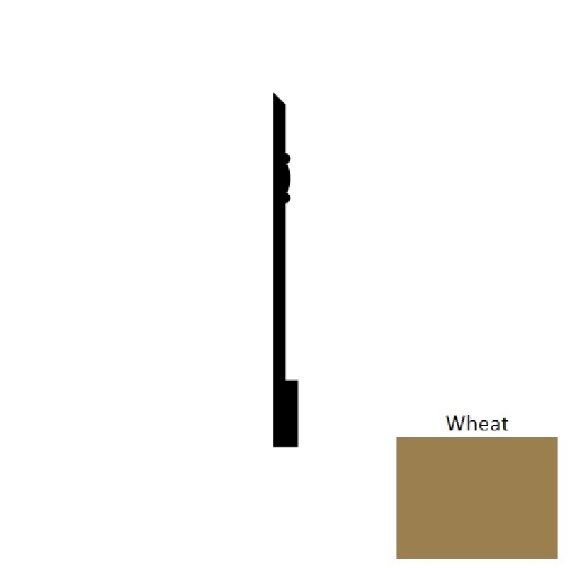 Base Sculptures Wheat Charmed Sch Rubber Wall Base