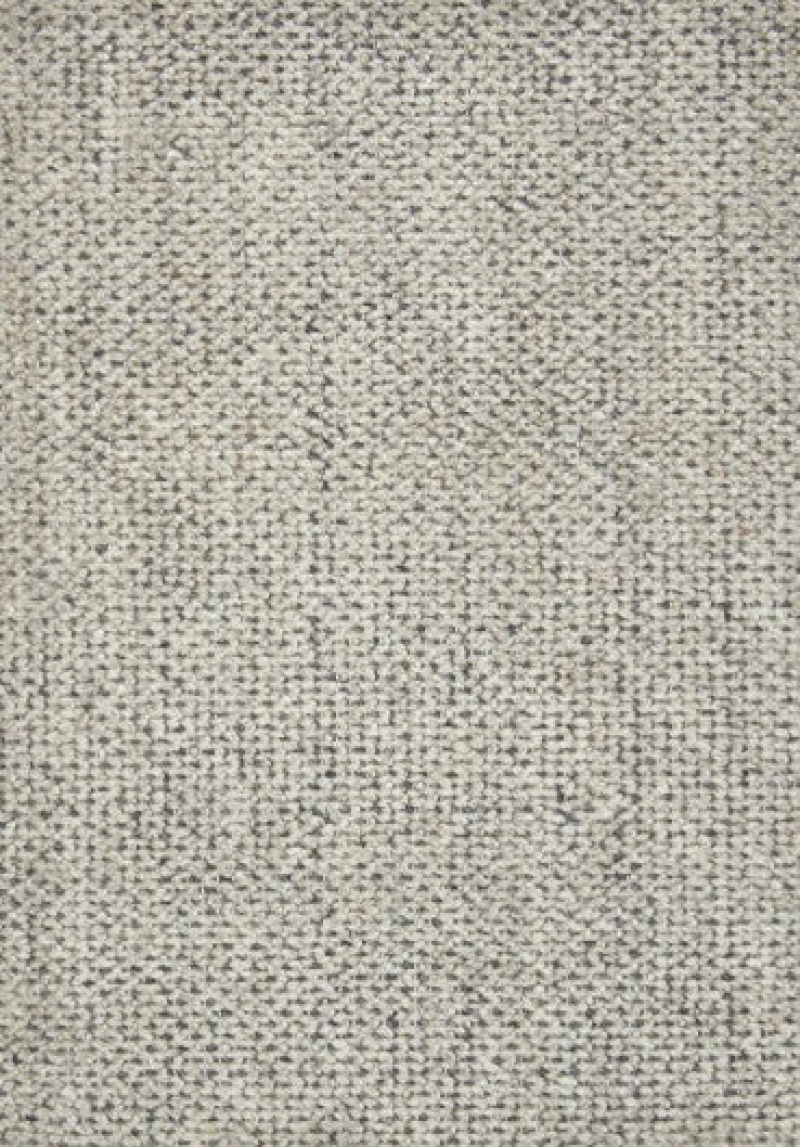 Clearance Sale! Crescent Boucle Gunmetal Wool Carpet - Textured - 15'0" X 9'4" Dye Lot: Bg-19