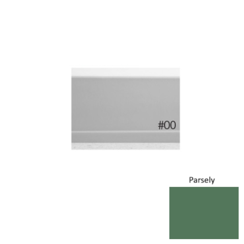 Pinnacle Plus #00 Simplicity Parsely Rubber Coil Wall Base - 4" x 60 Ft