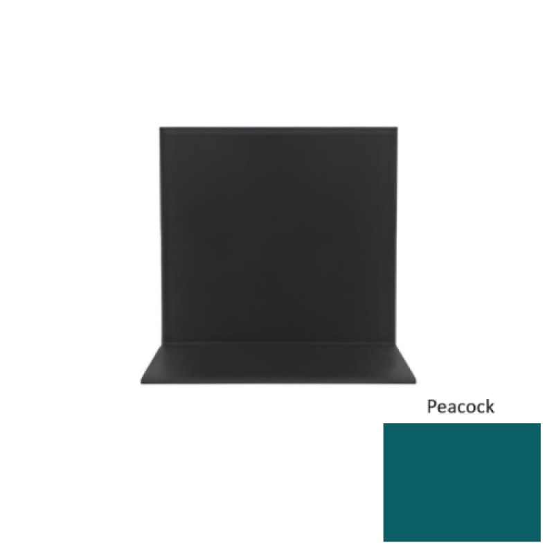 Pinnacle Peacock Rubber Sanitary Toe Wall Base - 4" X 48"