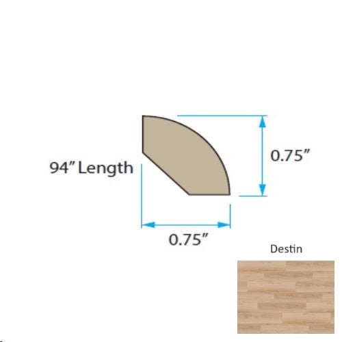 Waterfront Destin Quarter Round Trim