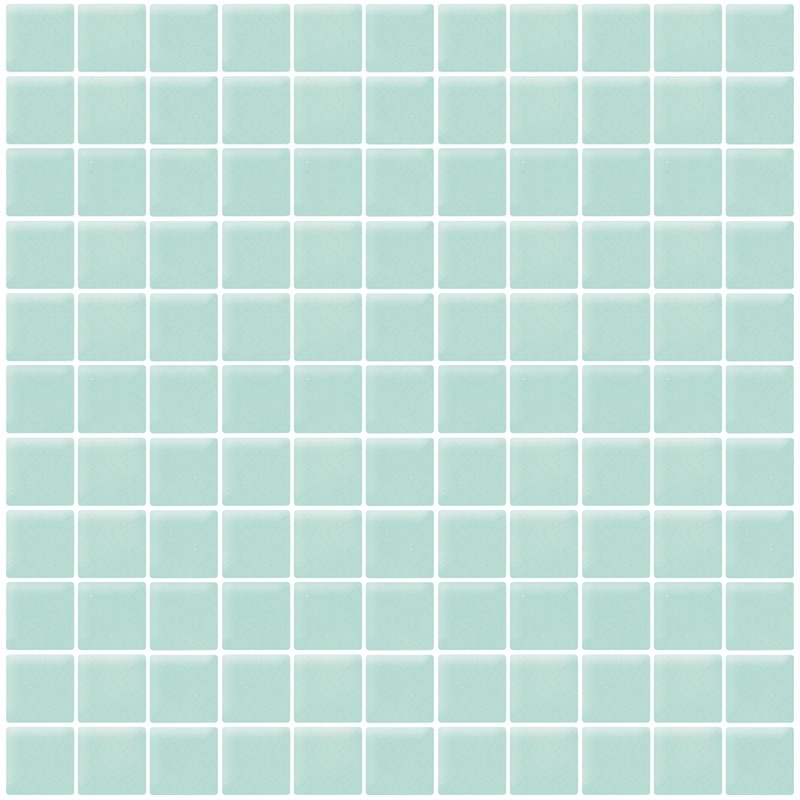 Color Palette Ice Glass Mosaic 1" x 1"