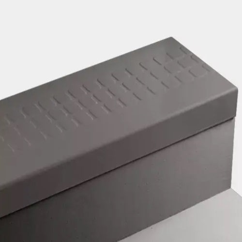 Brown Raised Square Rubber Stair Tread Trim