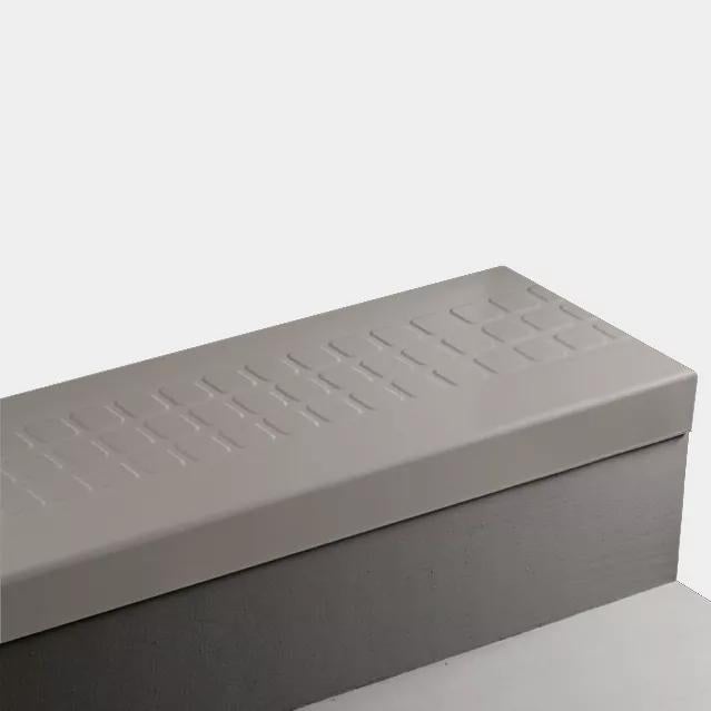 Johnsonite Cement Raised Square Rubber Stair Tread Trim