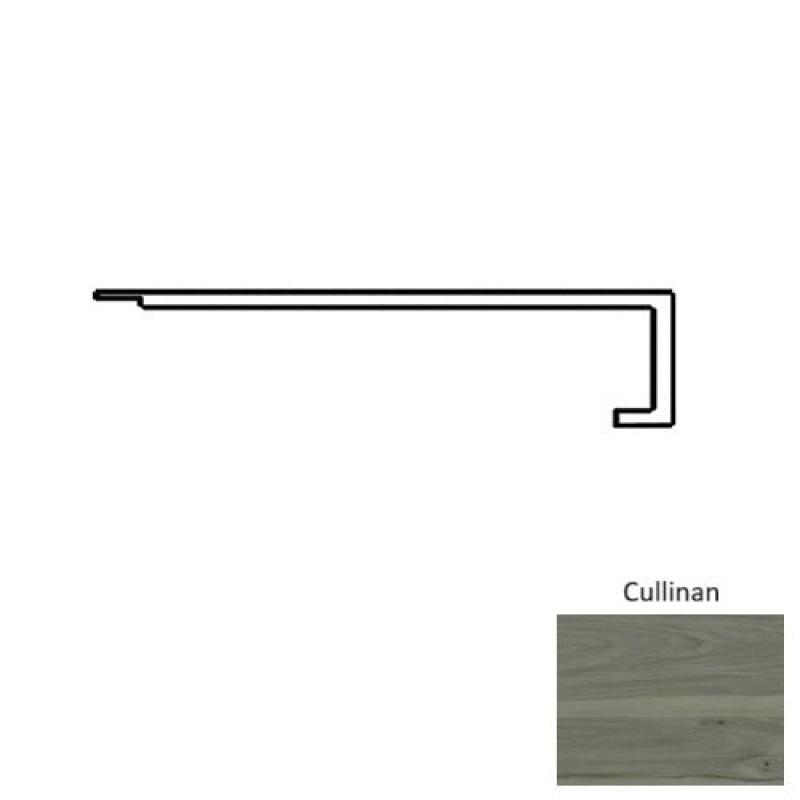 Diamond Cullinan Luxury Vinyl Moulding / Trim - 5" X 47" Square Flush Stair Nose - Commercial Ceramic Bead Uv Coating