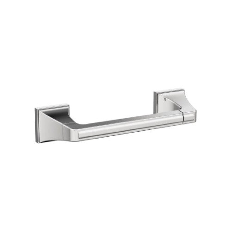 Mulholland Zinc Pivoting Double Post Toilet Paper Holder - Chrome - Pivoting Double Post