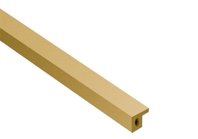 Dilex Ksa Replacement Rubber Tile Edging Trim - Light Beige - 3/8" X 98 1/2"
