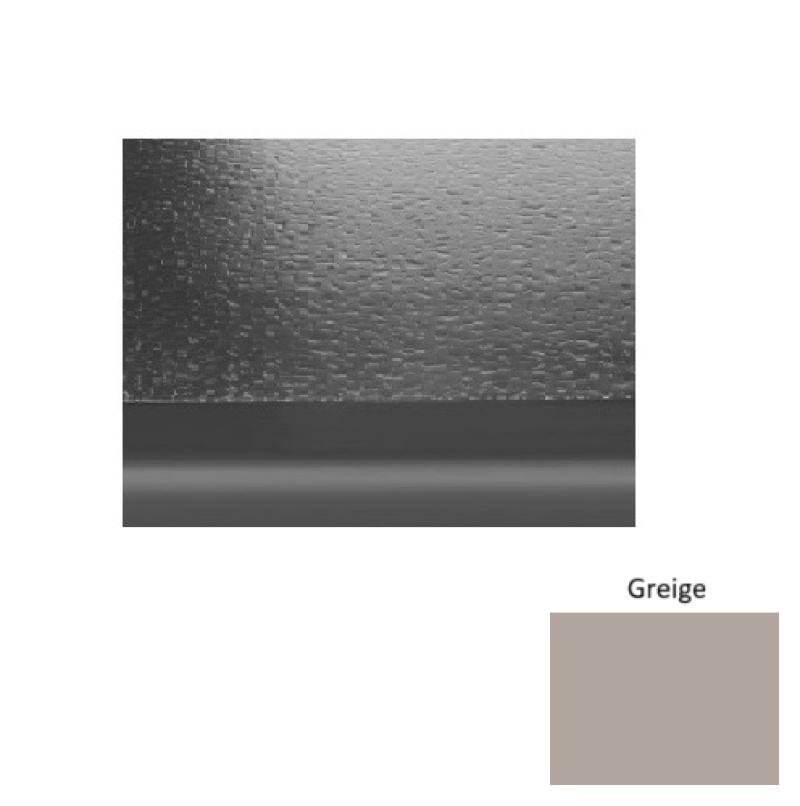 Roppe Greige Hammered Rubber Stair Tread