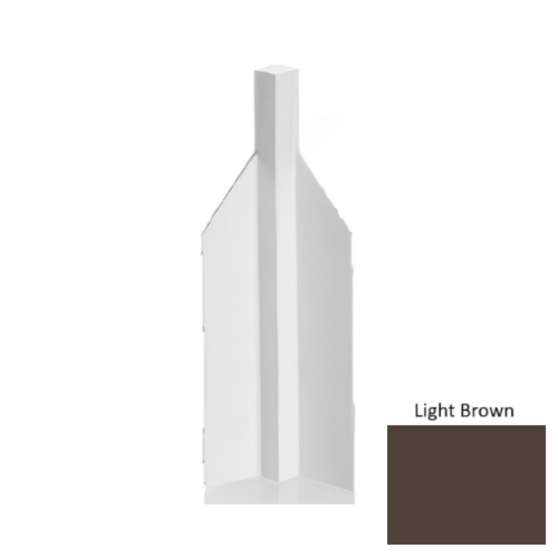 Pinnacle Light Brown Rubber Inside Micro Corner