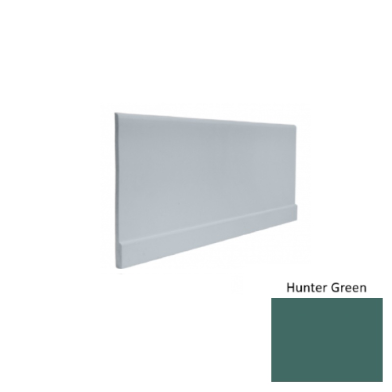 Contours #00 Simplicity Hunter Green Rubber Profiled Wall Base