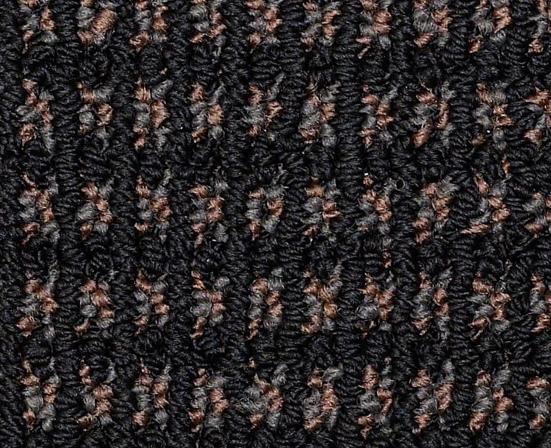 Modern Traditions Black Nylon Carpet Pattern
