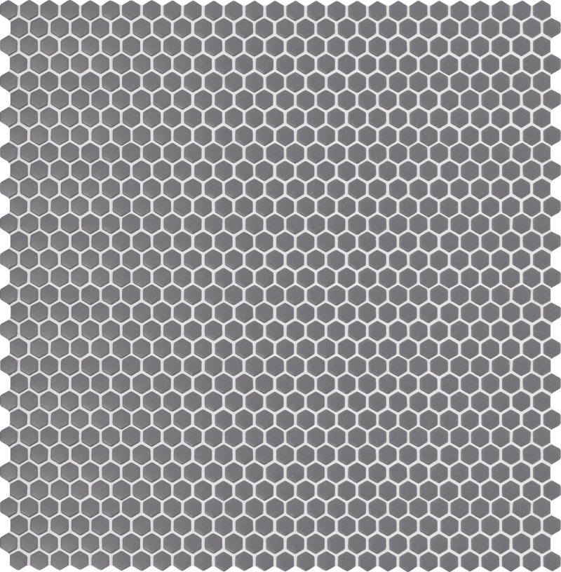 Geometro 2.0 Coin Glass Mosaic - Hexagon - Matte