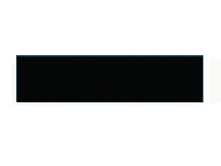 Idiosync Stare Black Flat Ceramic Tile - Glossy - 4" X 16"