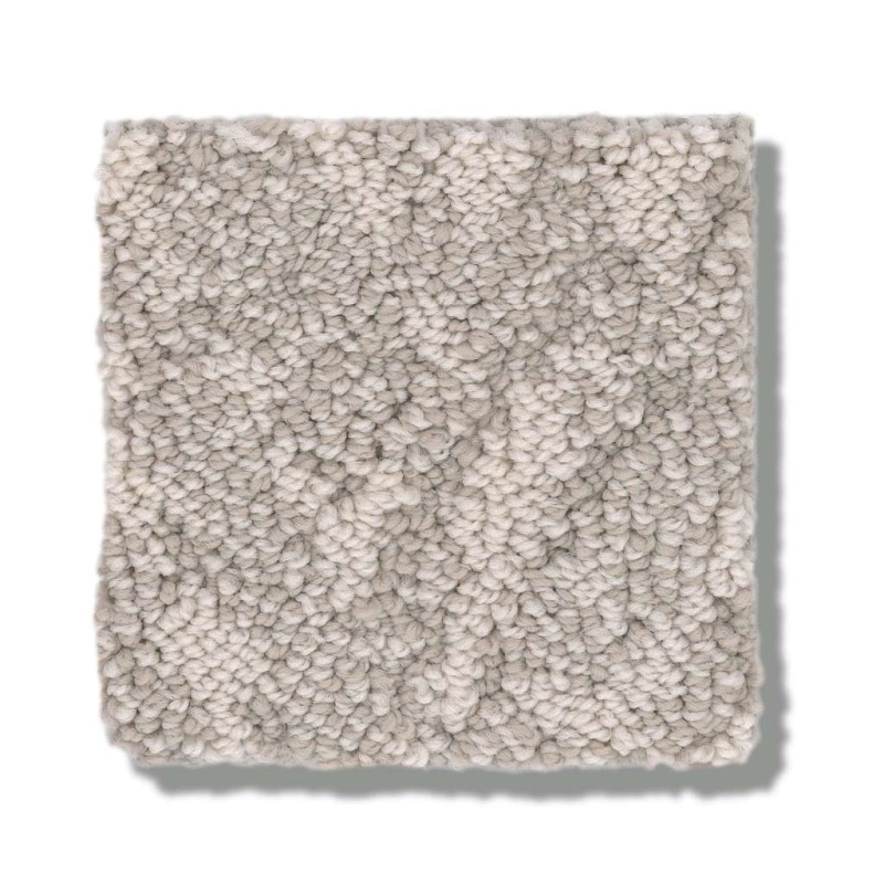 Caress By Shaw Lavish Living Sandstone Nylon Carpet - Pattern