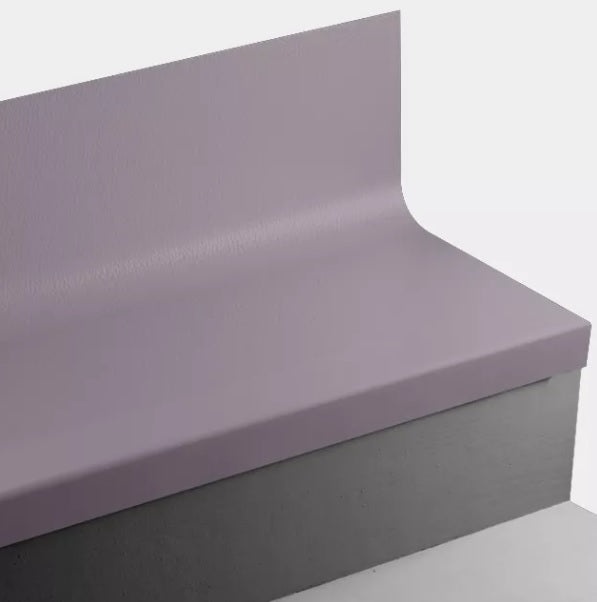 Johnsonite Shoreline Purple Hammered Rubber Stair Tread