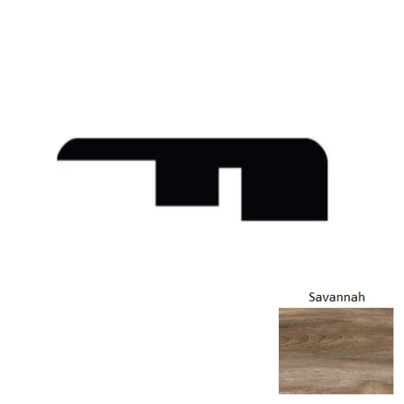 Southern Charm Savannah Luxury Vinyl End Molding