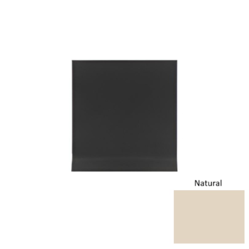 Pinnacle Natural Rubber Long Toe Wall Base - 4" X 48"