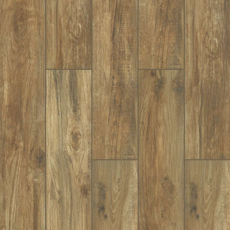 Savannah Honey Porcelain Tile - Hand Scraped - 8" X 48"