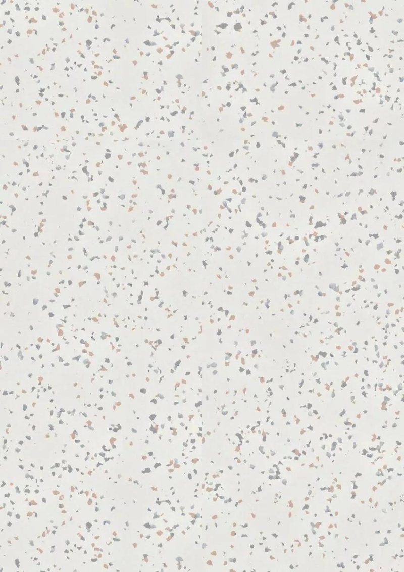 Iq Eminent Unisense Dusty White Homogeneous Vinyl Tile - Polyurethane