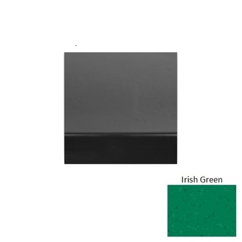 Symmetry 61 Irish Green Heavy Duty Rubber Stair Tread - Smooth