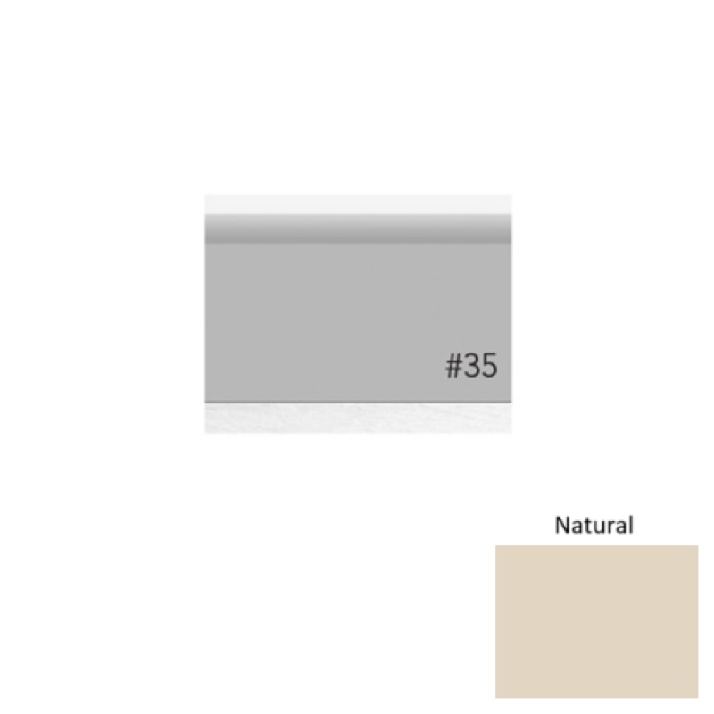Pinnacle Plus #35 Sleek Natural Rubber Coil Wall Base