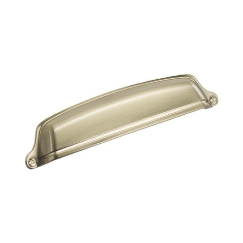 Stature Zinc Cabinet Cup Pull - Golden Champagne - 5 1/16" (128 Mm) Center To Center