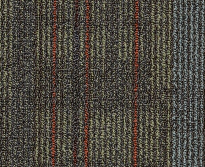Clearance Sale! Clic Fuse Rust Nylon Carpet Tile - Pattern - 24" X 24"