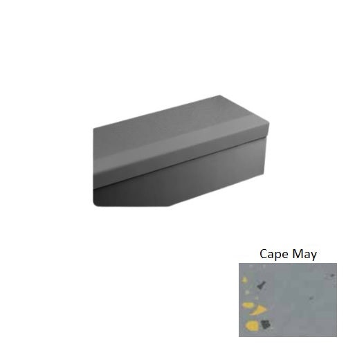 Johnsonite Cape May Rice Paper Textured Rubber Stair Tread