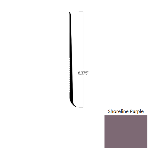 Johnsonite Shoreline Purple Rubber Tightlock Resilient Rubber Base