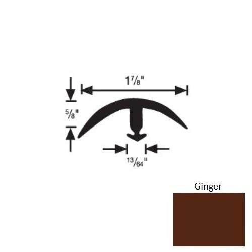Flextones Ginger Vinyl 164 Snap Down Super Edge