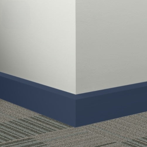 Johnsonite Blue Intensity Rubber Millwork Contoured Wall Base