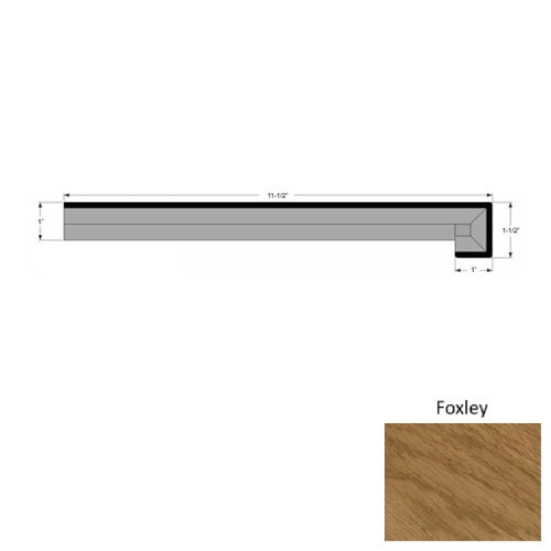 Dover Foxley Hardwood Moulding / Trim - 11 1/2" X 96" Stair Tread - Urethane