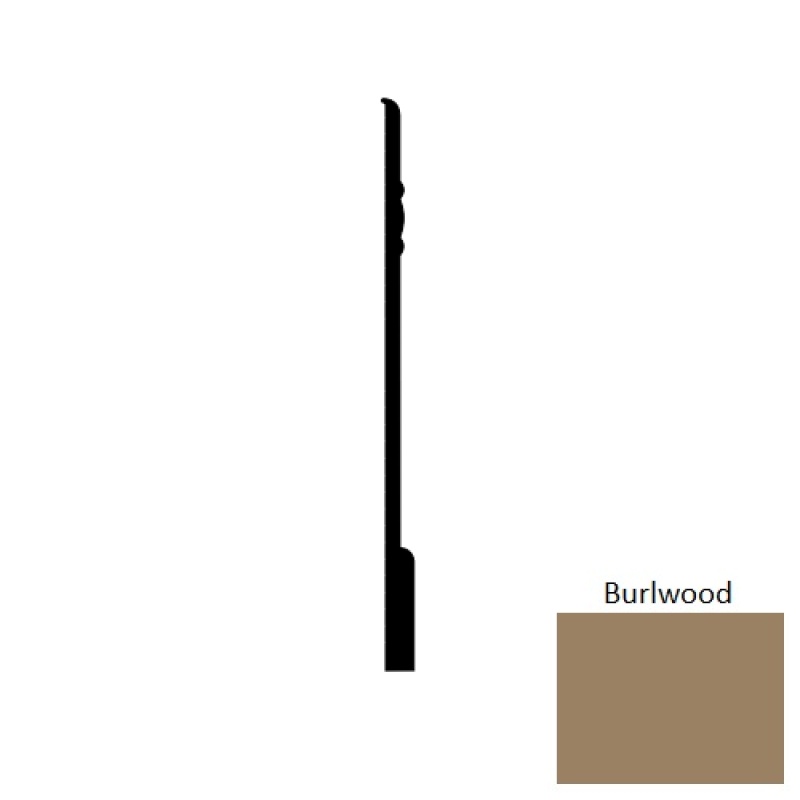 Base Sculptures Burlwood Noble SNB Rubber Wall Base