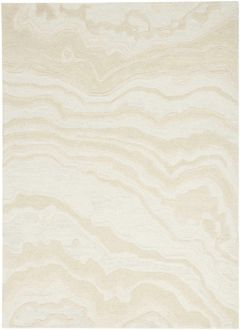 Graceful Ivory Gru01 Wool Contemporary Area Rug - 9 Ft X 12 Ft - Ivory