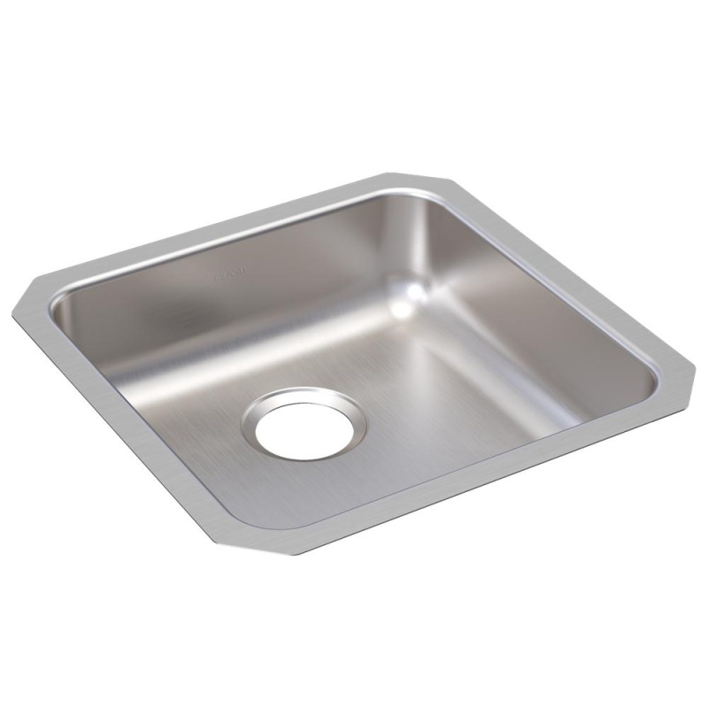 Elkay Lustertone Classic Stainless Steel Undermount Single Bowl Kitchen Sink