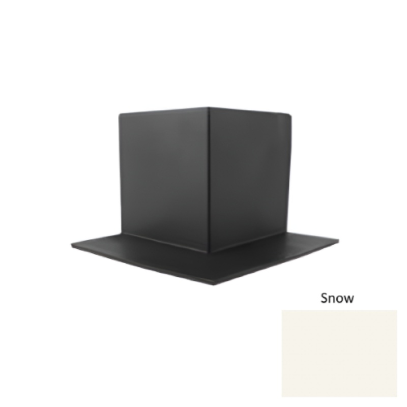 Pinnacle Snow Rubber Sanitary Toe Outside Corner - 4"